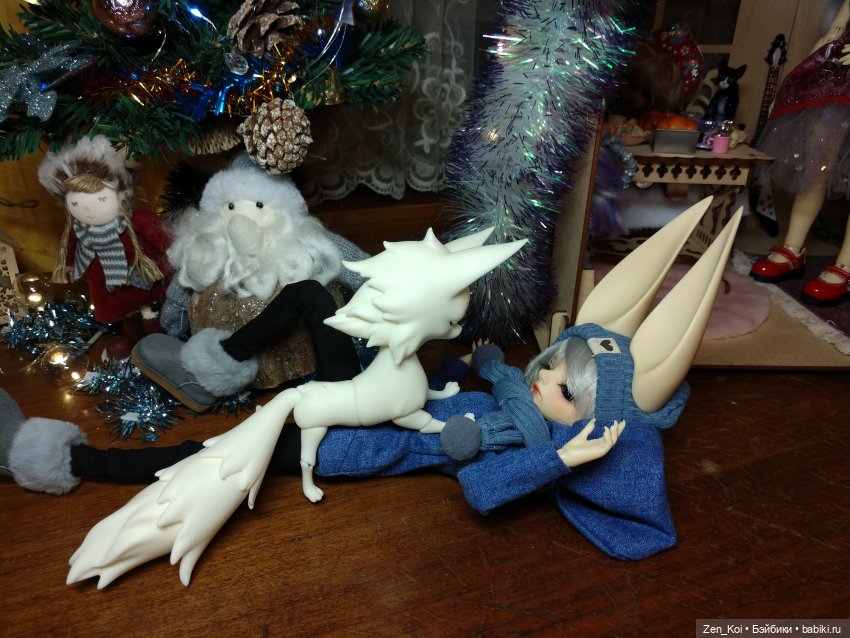 Новогоднее чудо — Фотоистории с куклами BJD (БЖД): сериалы