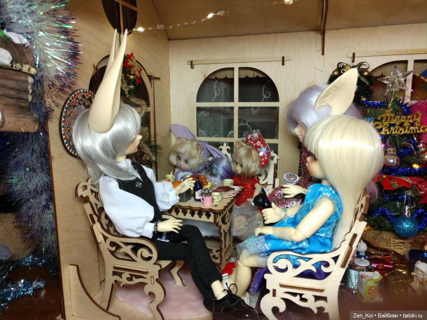 Новогоднее чудо — Фотоистории с куклами BJD (БЖД): сериалы (фото 4)