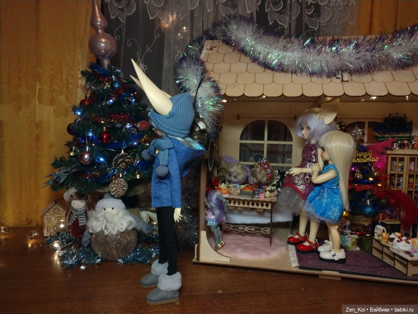 Новогоднее чудо — Фотоистории с куклами BJD (БЖД): сериалы (фото 5)