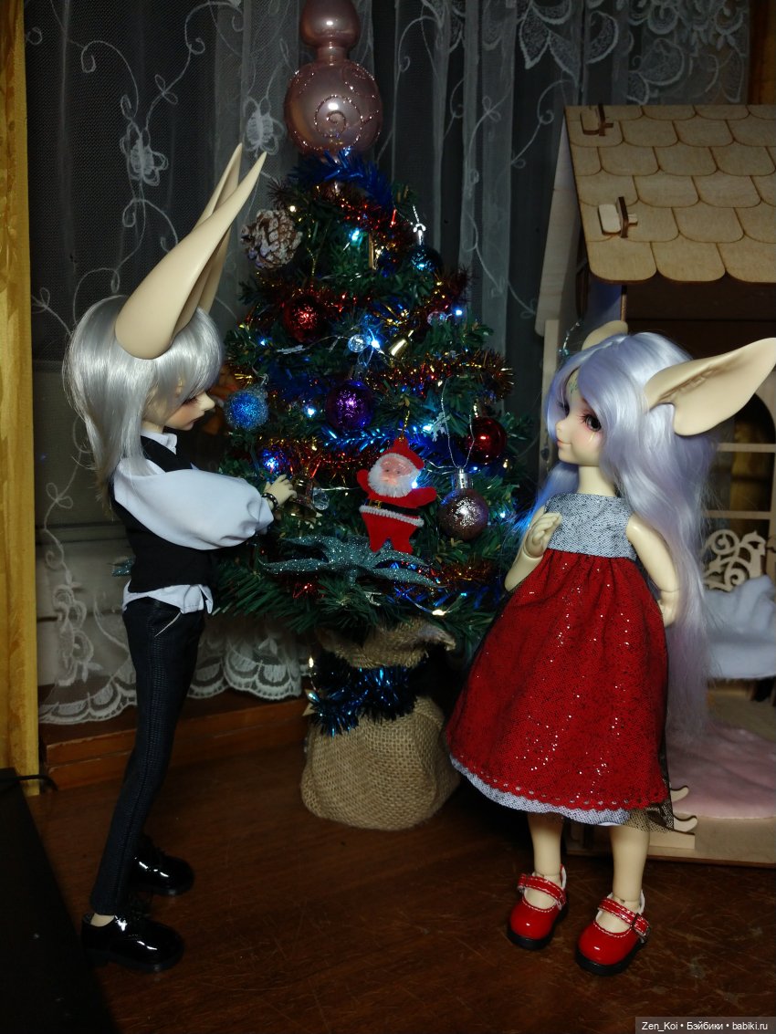 Новогоднее чудо — Фотоистории с куклами BJD (БЖД): сериалы