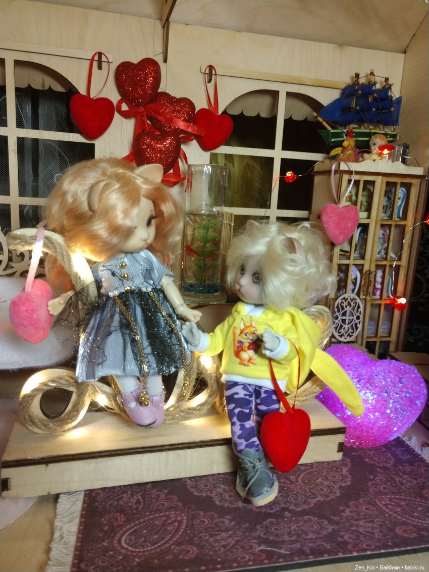 День св. Валентина — Фотоистории с куклами BJD (БЖД): сериалы (фото 4)