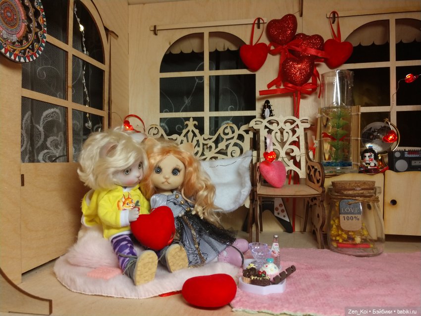 День св. Валентина — Фотоистории с куклами BJD (БЖД): сериалы (фото 8)