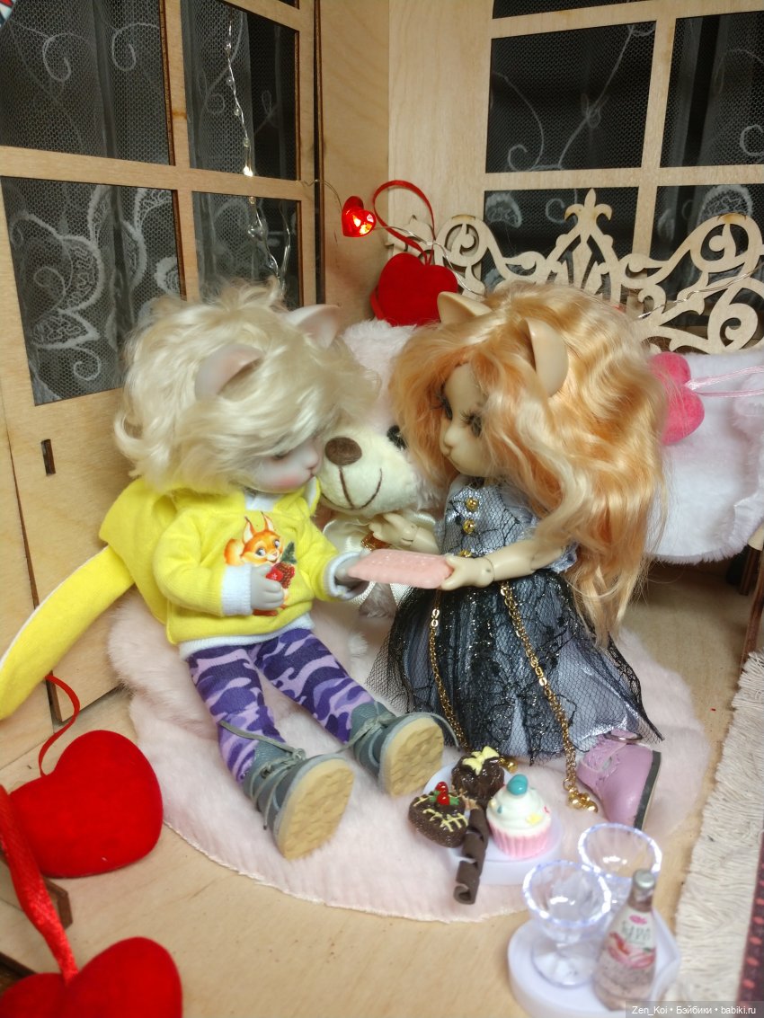 День св. Валентина — Фотоистории с куклами BJD (БЖД): сериалы (фото 6)
