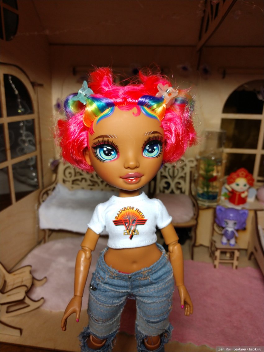 Новая прическа для Радуги | Бэйбики Новая прическа для Радуги