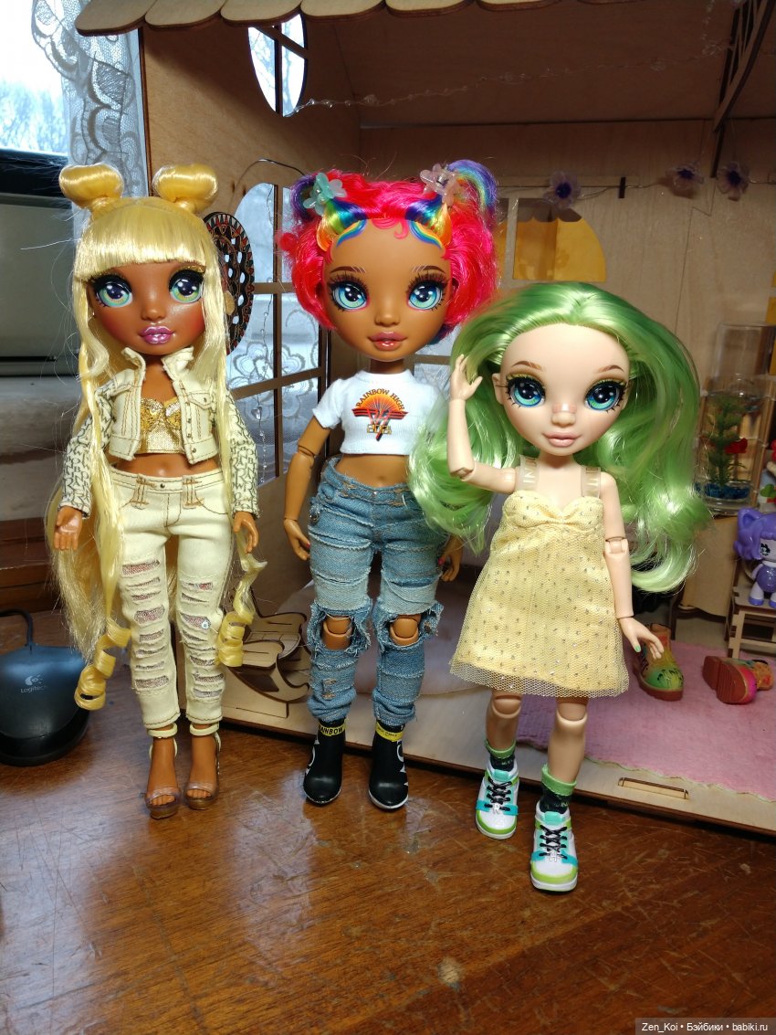 Новая прическа для Радуги | Бэйбики Новая прическа для Радуги