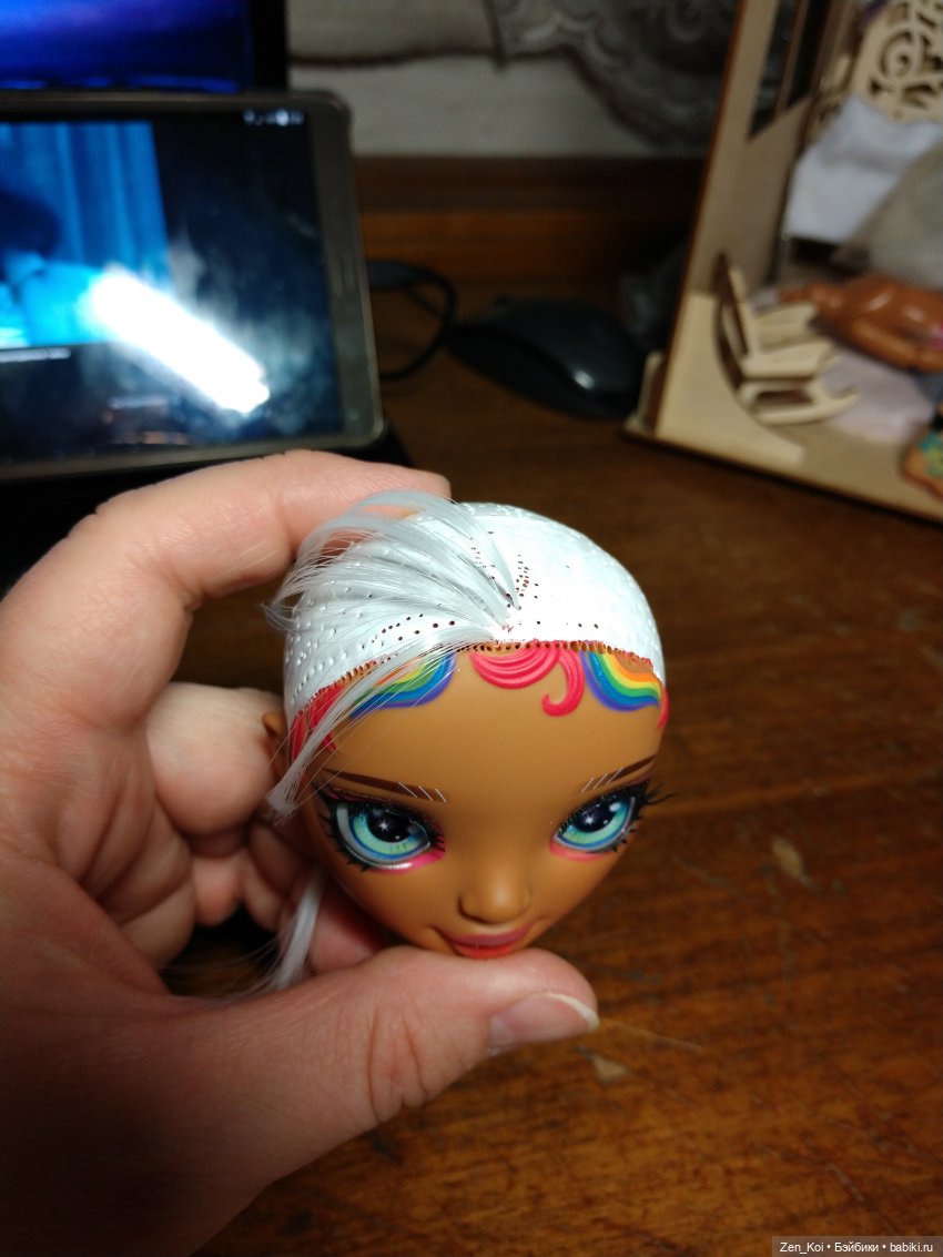 Новая прическа для Радуги | Бэйбики Новая прическа для Радуги