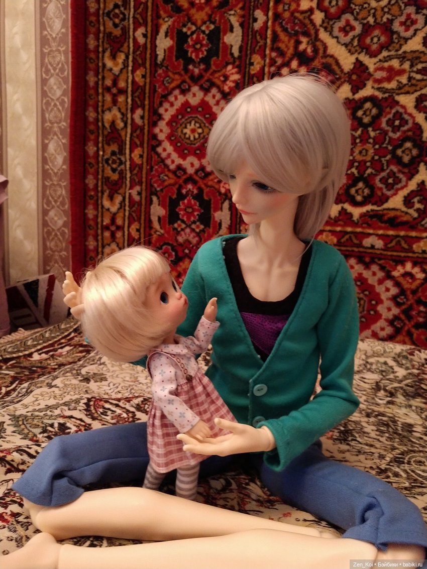 Оставили наедине с маленькой гостьей | Бэйбики Оставили наедине с маленькой гостьей (фото 3)