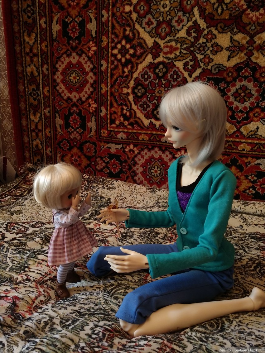 Оставили наедине с маленькой гостьей | Бэйбики Оставили наедине с маленькой гостьей (фото 7)
