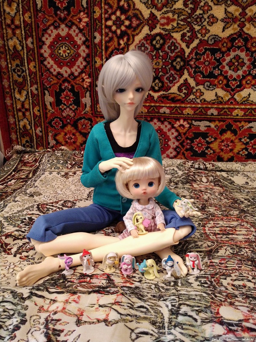 Оставили наедине с маленькой гостьей | Бэйбики Оставили наедине с маленькой гостьей (фото 2)