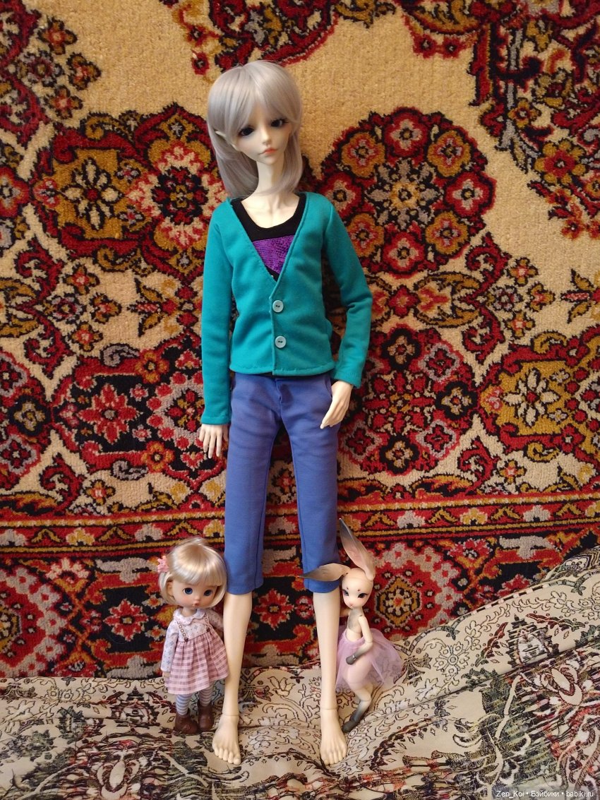 Оставили наедине с маленькой гостьей