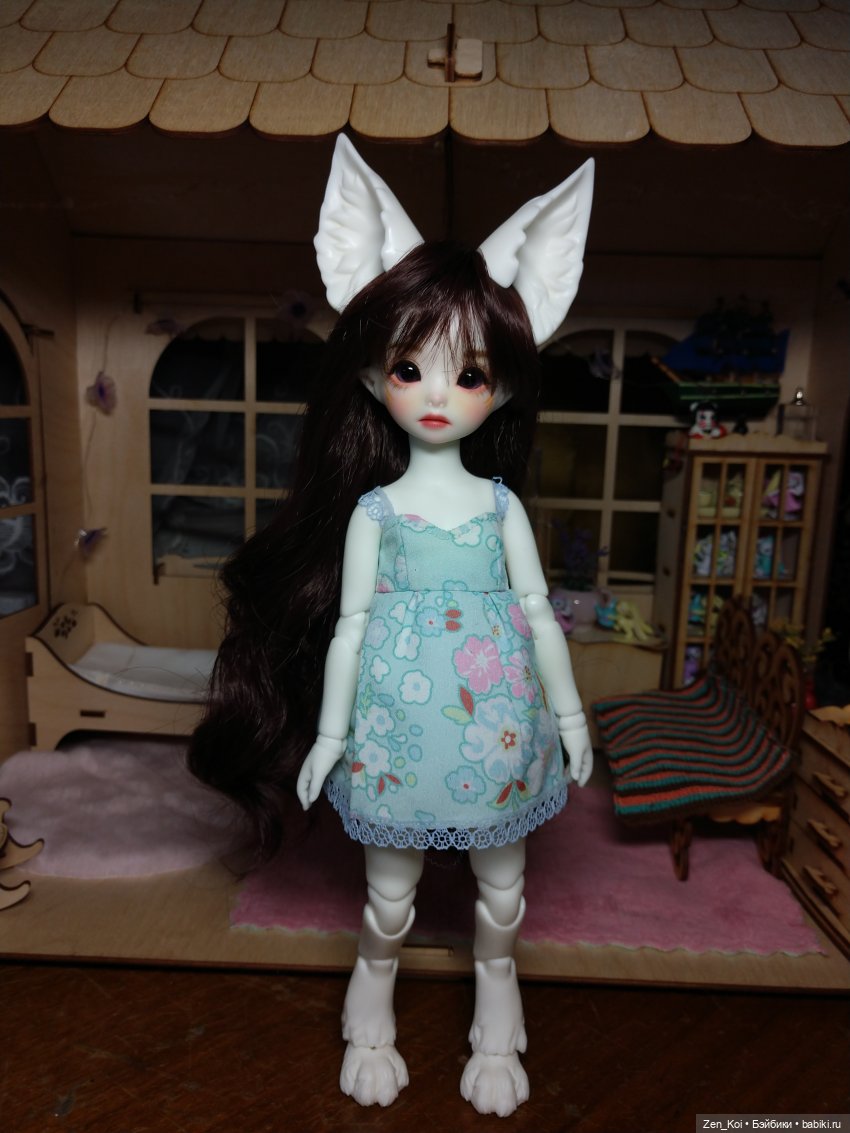Котики и грибочек | Бэйбики Котики и грибочек — Куклы Dream Valley (Дрим Валлей): BJD (БЖД) (фото 5)
