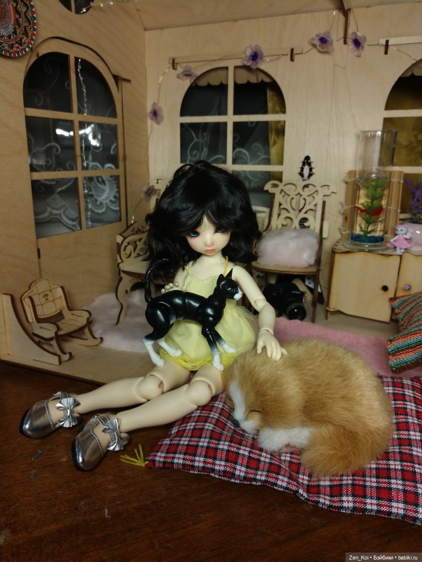 Котики и грибочек | Бэйбики Котики и грибочек — Куклы Dream Valley (Дрим Валлей): BJD (БЖД)