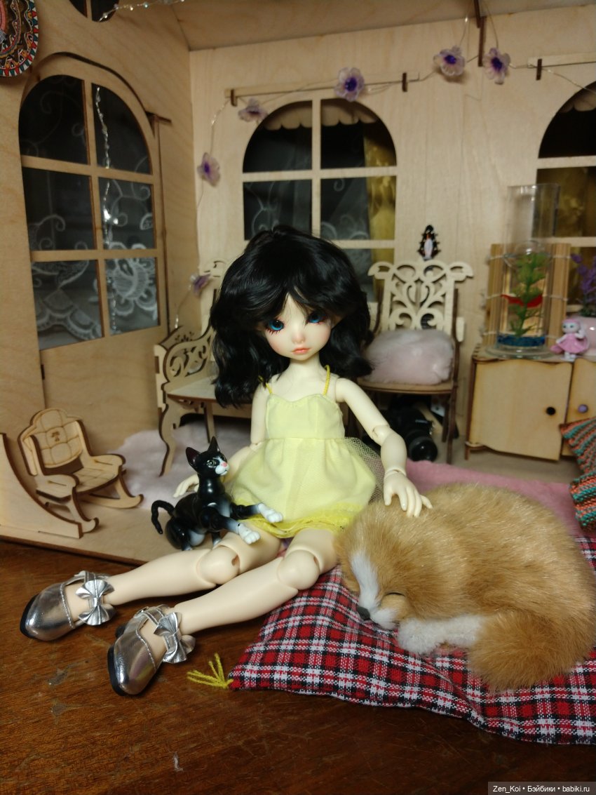 Котики и грибочек | Бэйбики Котики и грибочек — Куклы Dream Valley (Дрим Валлей): BJD (БЖД)