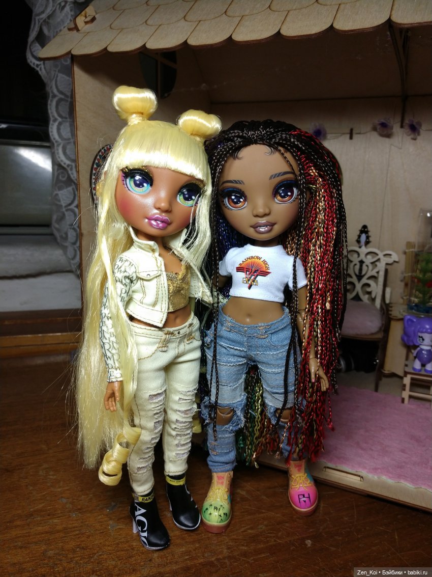 Новая прическа для Радуги | Бэйбики Новая прическа для Радуги