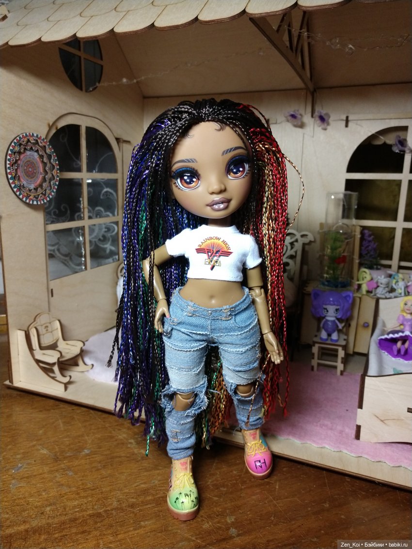 Новая прическа для Радуги | Бэйбики Новая прическа для Радуги