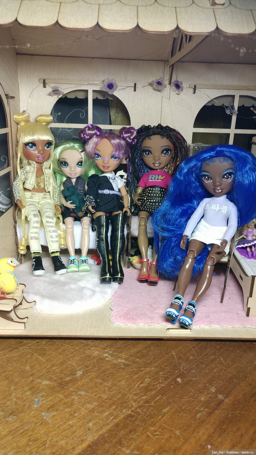 Новая прическа для Радуги | Бэйбики Новая прическа для Радуги