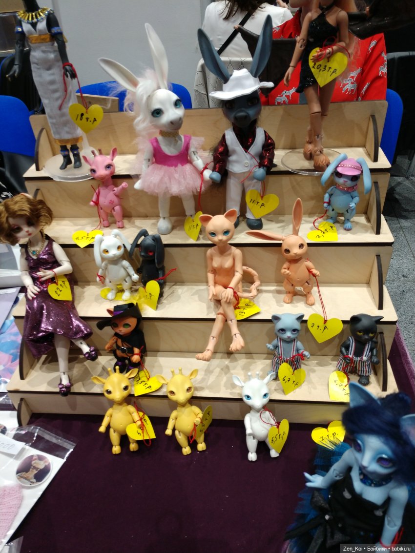 Dollscar 2023. Часть 2 — Выставки кукол и мишек Тедди: фоторепортажи