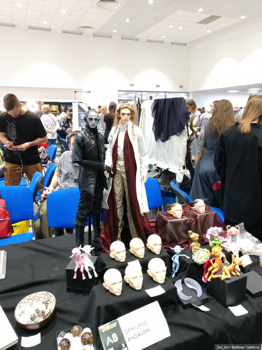 Dollscar 2023. Часть 2 — Выставки кукол и мишек Тедди: фоторепортажи (фото 7)