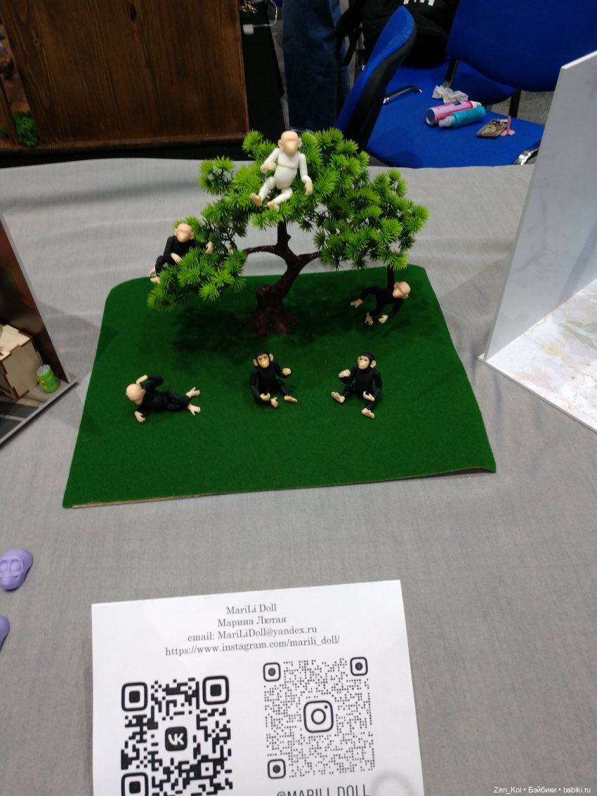 Dollscar 2023. Часть 2 — Выставки кукол и мишек Тедди: фоторепортажи (фото 10)