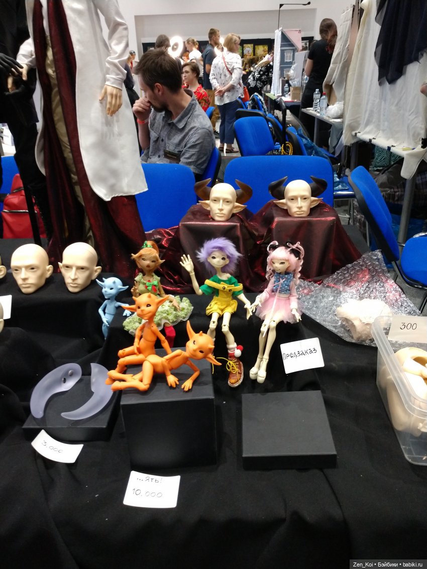Dollscar 2023. Часть 2 — Выставки кукол и мишек Тедди: фоторепортажи (фото 8)
