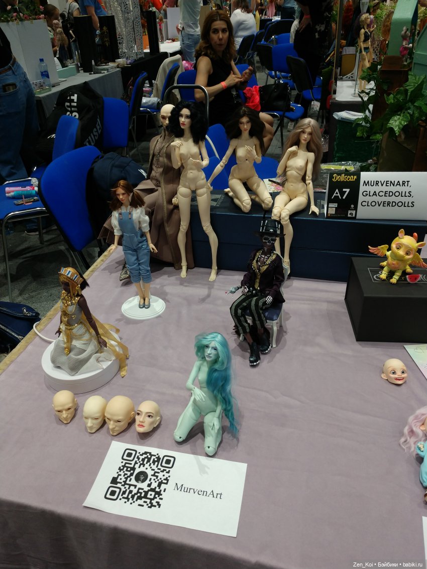Dollscar 2023. Часть 2 — Выставки кукол и мишек Тедди: фоторепортажи (фото 6)