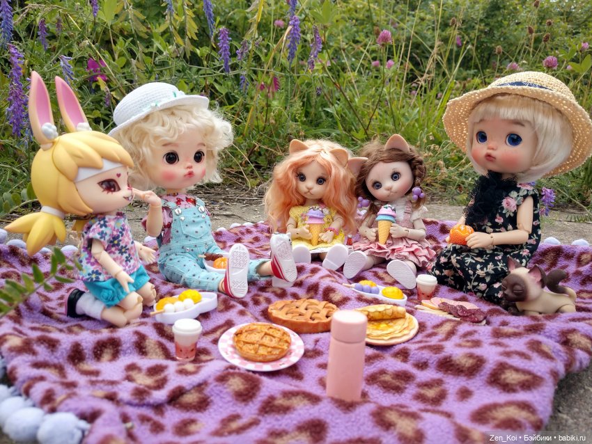 Пикник — Фотоистории с куклами BJD (БЖД): сериалы (фото 2)