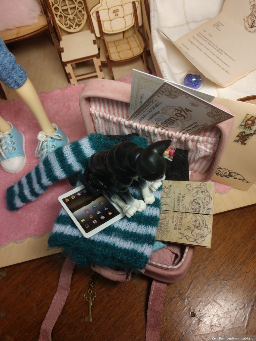 Письмо из Хогвартса — Фотоистории с куклами BJD (БЖД): сериалы (фото 9)