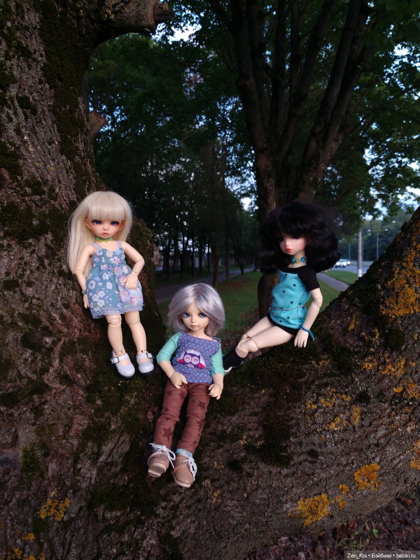 Кафе и прогулка — Фотоистории с куклами BJD (БЖД): сериалы