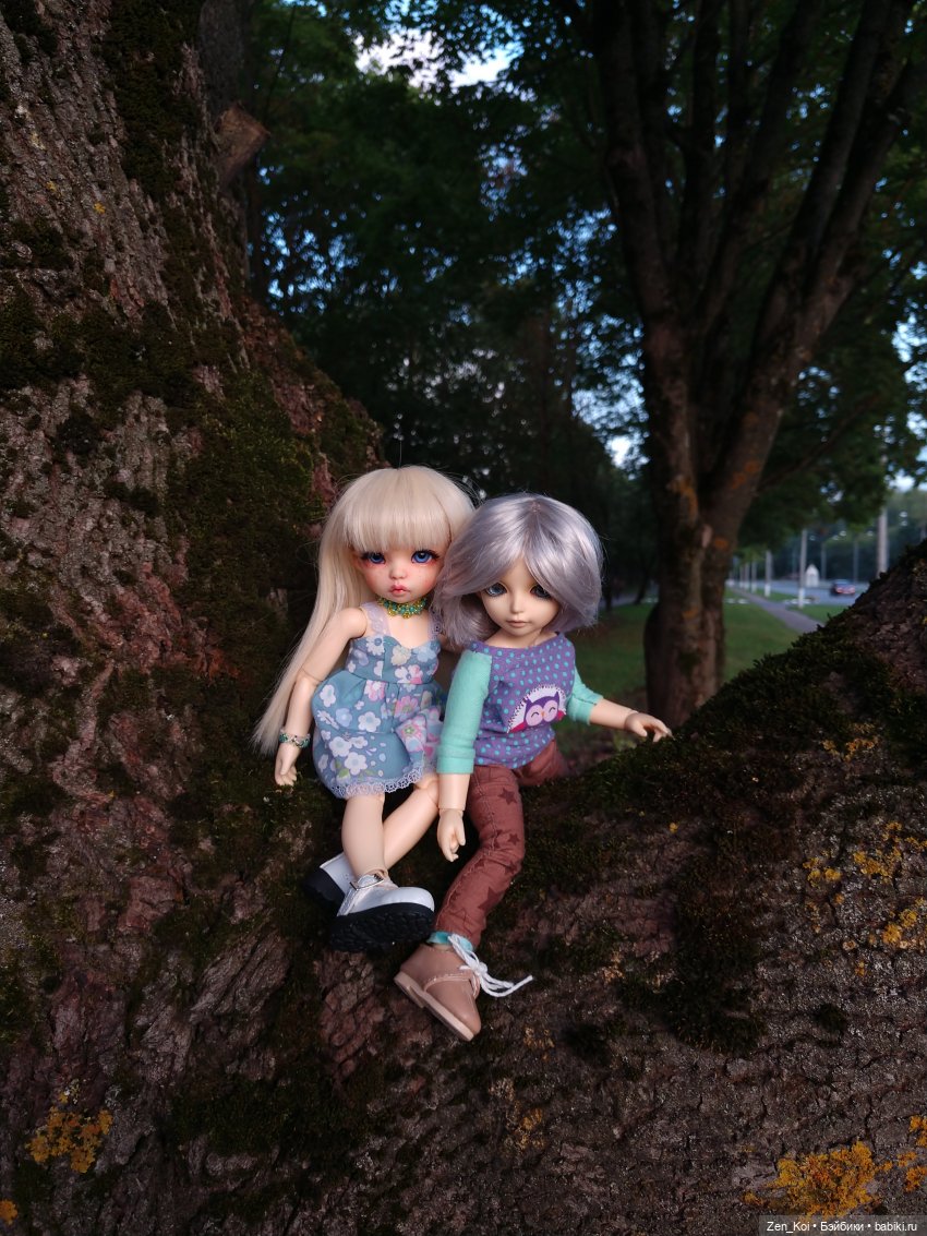 Кафе и прогулка — Фотоистории с куклами BJD (БЖД): сериалы