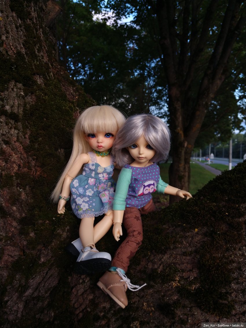 Кафе и прогулка — Фотоистории с куклами BJD (БЖД): сериалы