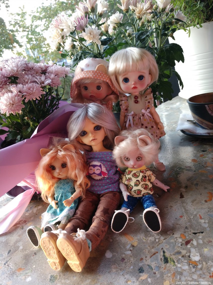 Кафе и прогулка — Фотоистории с куклами BJD (БЖД): сериалы