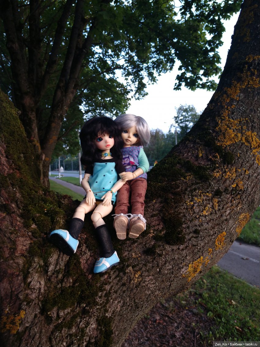 Кафе и прогулка — Фотоистории с куклами BJD (БЖД): сериалы