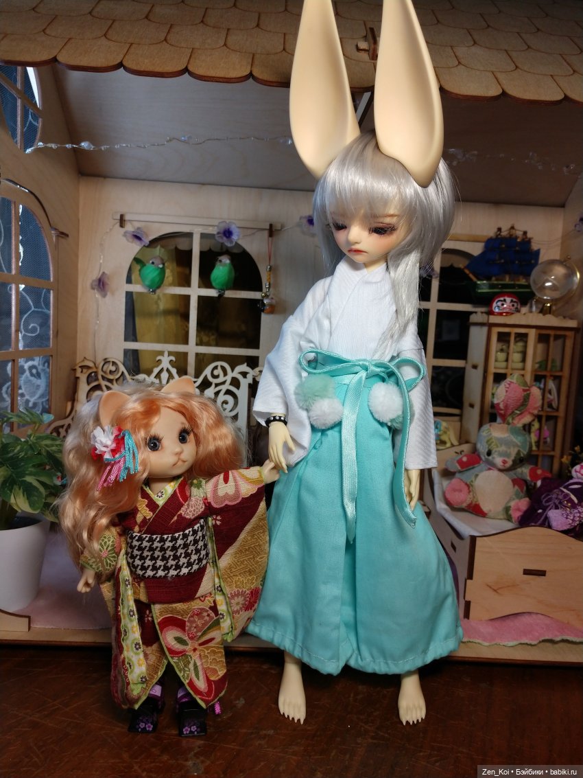 Вечер кимоно — Фотоистории с куклами BJD (БЖД): сериалы (фото 2)