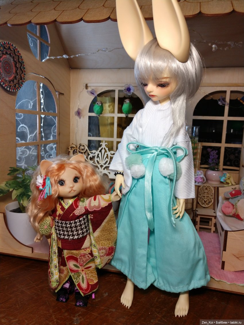 Вечер кимоно — Фотоистории с куклами BJD (БЖД): сериалы
