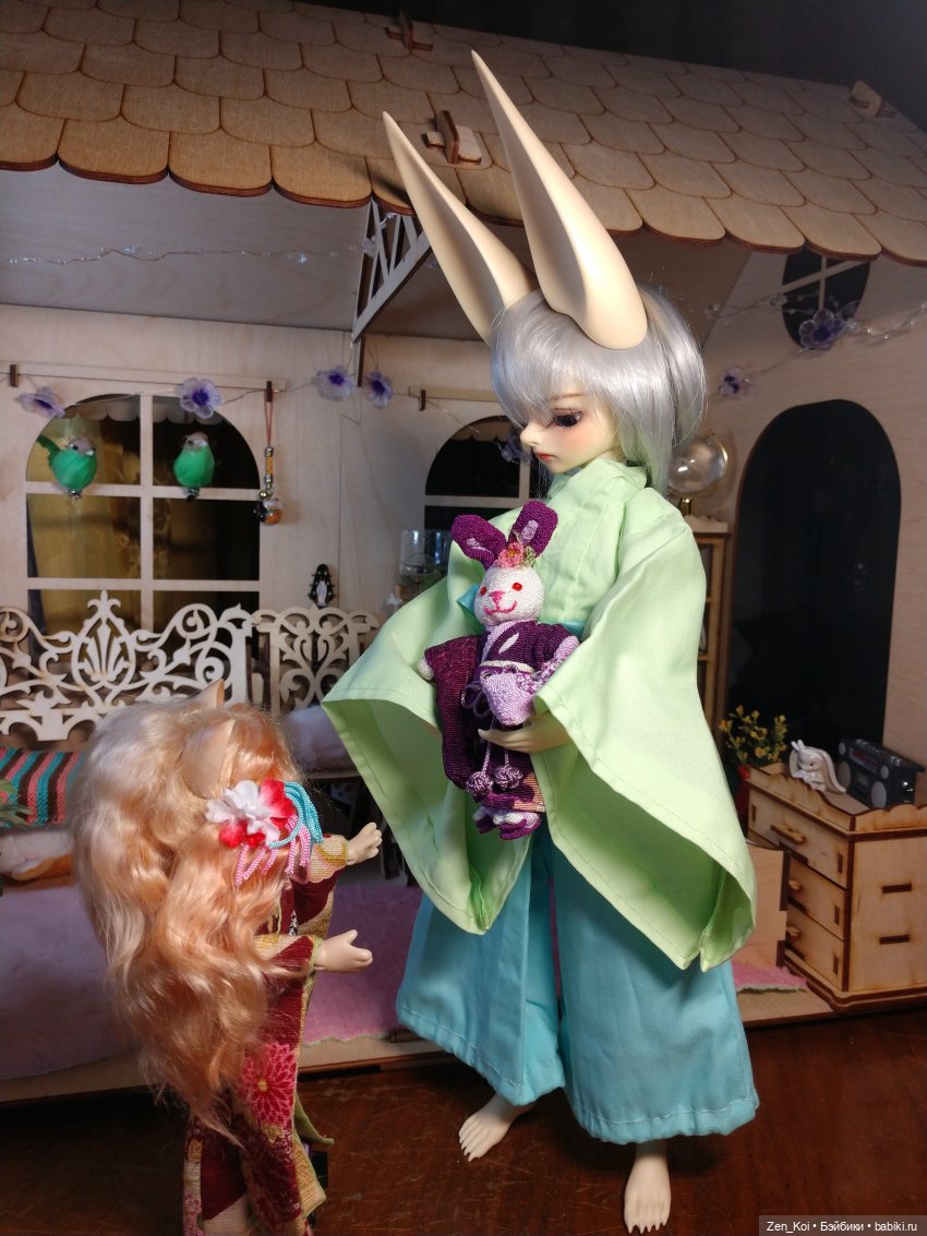 Вечер кимоно — Фотоистории с куклами BJD (БЖД): сериалы (фото 4)