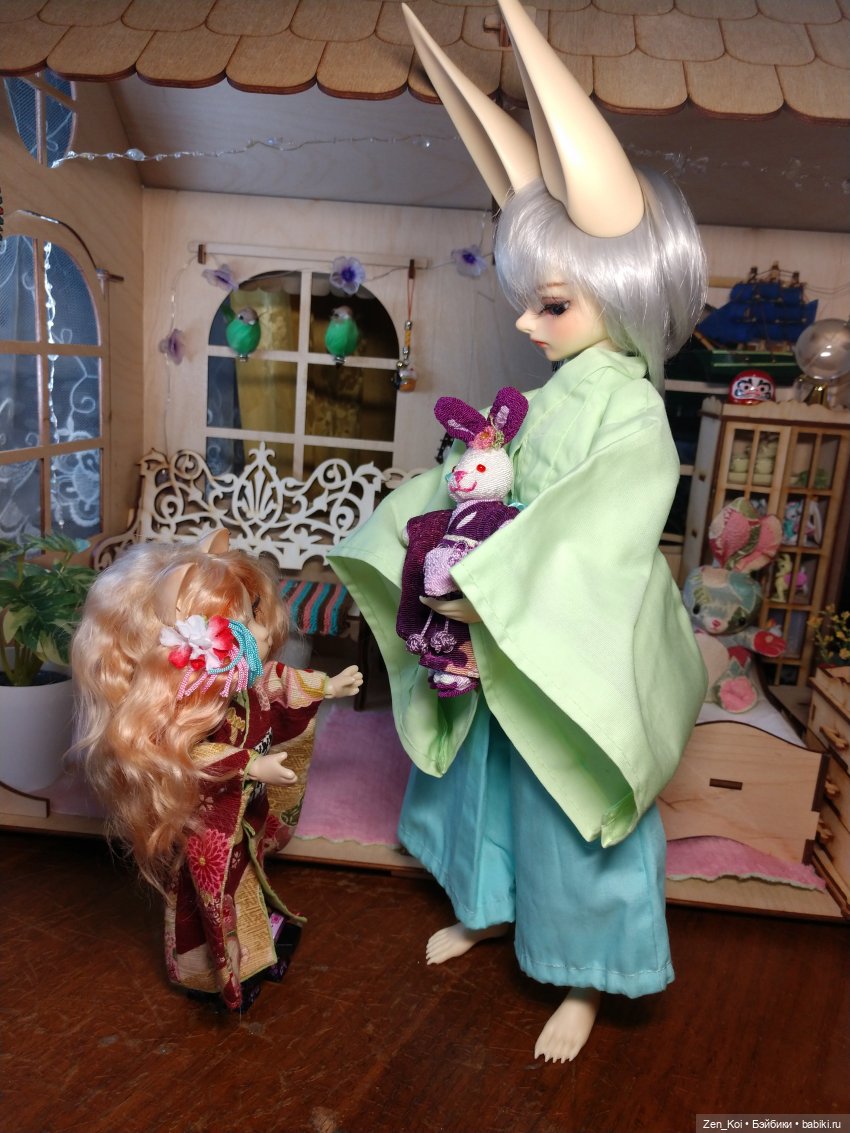 Вечер кимоно — Фотоистории с куклами BJD (БЖД): сериалы (фото 3)