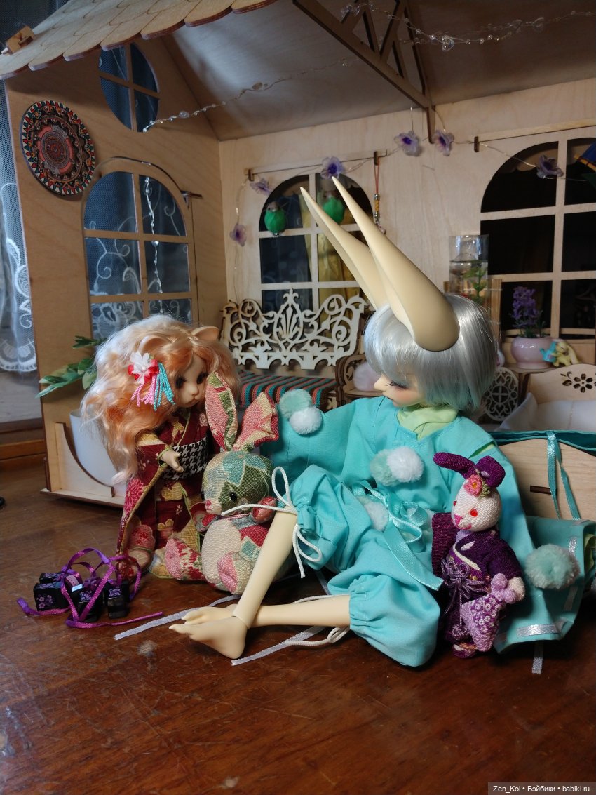 Вечер кимоно — Фотоистории с куклами BJD (БЖД): сериалы