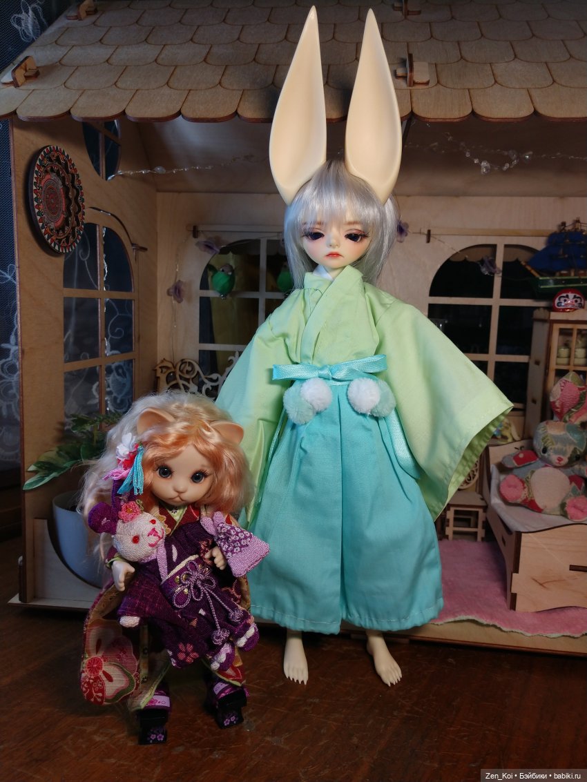 Вечер кимоно — Фотоистории с куклами BJD (БЖД): сериалы (фото 5)