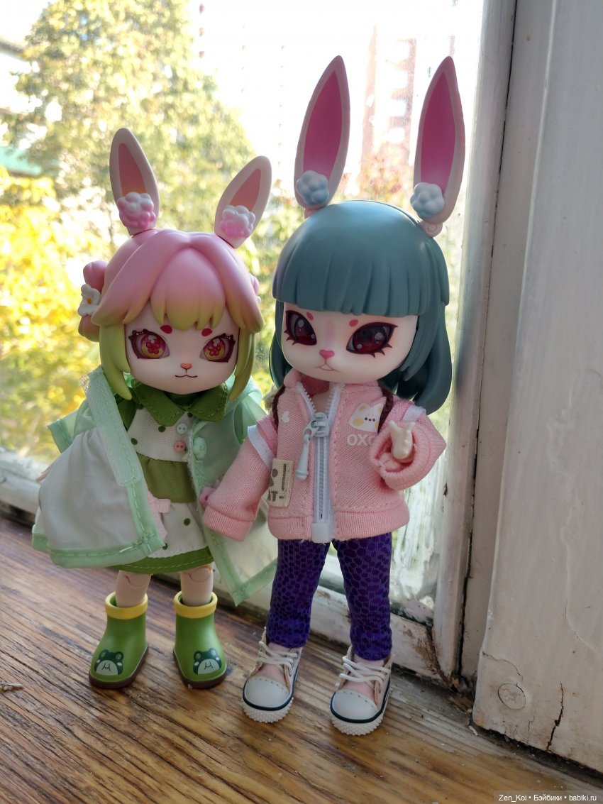 Зайки - сестрички приехали (фото 7)