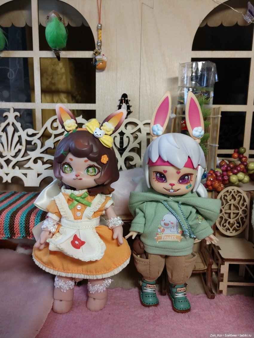 Зайки - сестрички приехали