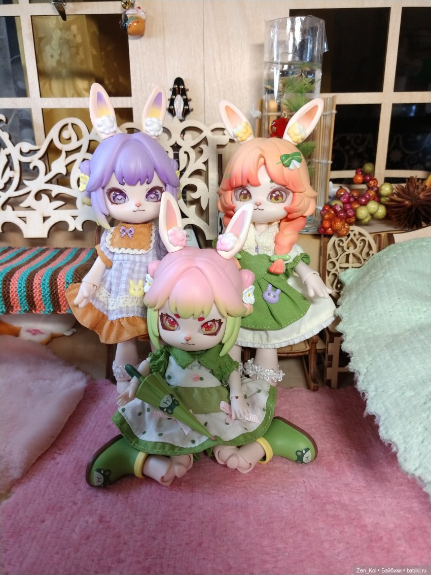 Зайки - сестрички приехали