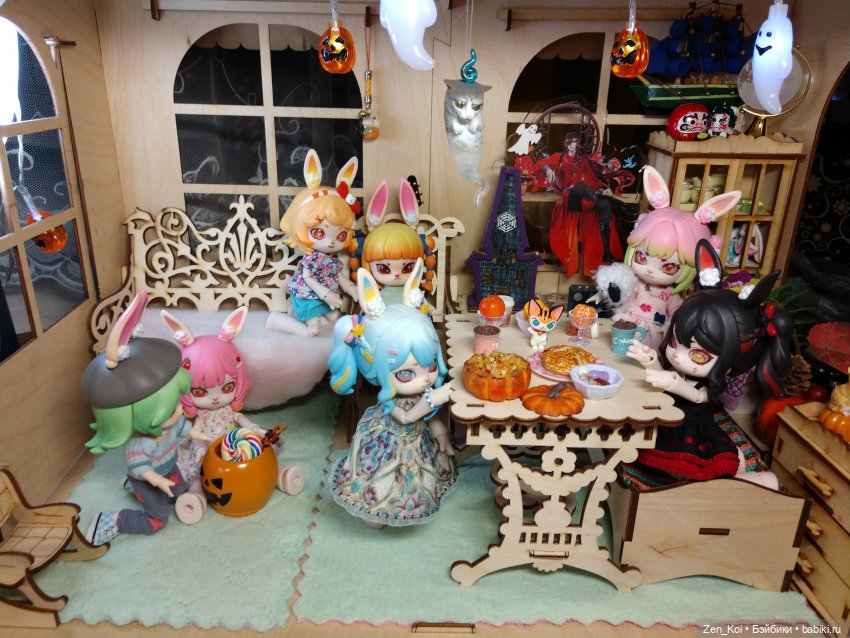 Хеллоуин 20-23 — Фотоистории с куклами BJD (БЖД): сериалы