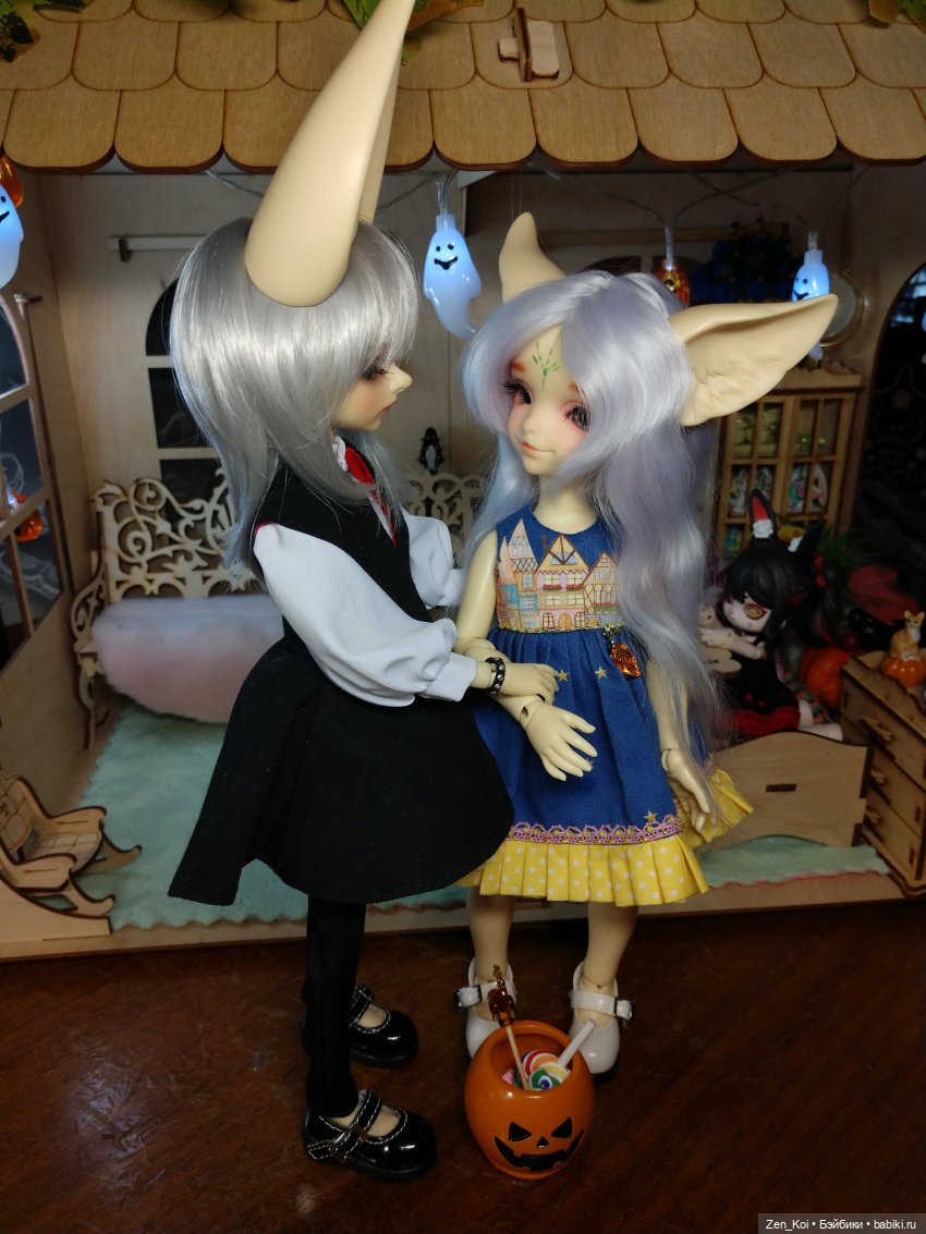 Хеллоуин 20-23 — Фотоистории с куклами BJD (БЖД): сериалы