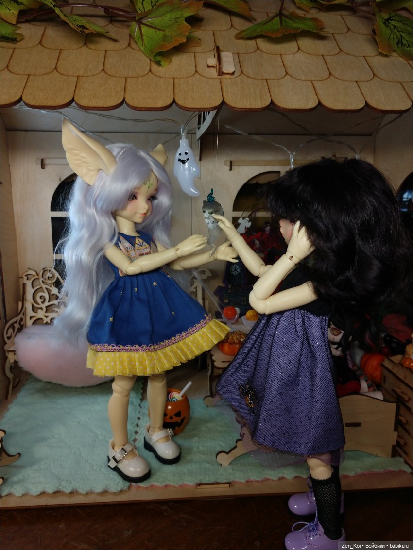 Хеллоуин 20-23 — Фотоистории с куклами BJD (БЖД): сериалы