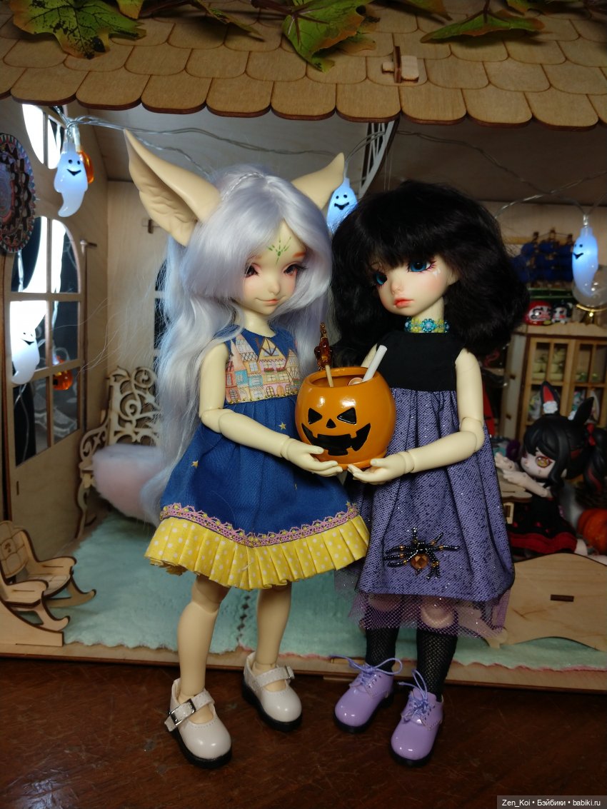 Хеллоуин 20-23 — Фотоистории с куклами BJD (БЖД): сериалы