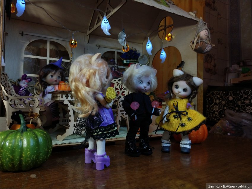 Хеллоуин 20-23 — Фотоистории с куклами BJD (БЖД): сериалы (фото 9)