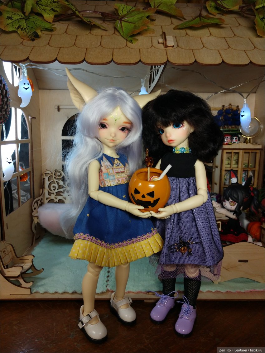 Хеллоуин 20-23 — Фотоистории с куклами BJD (БЖД): сериалы