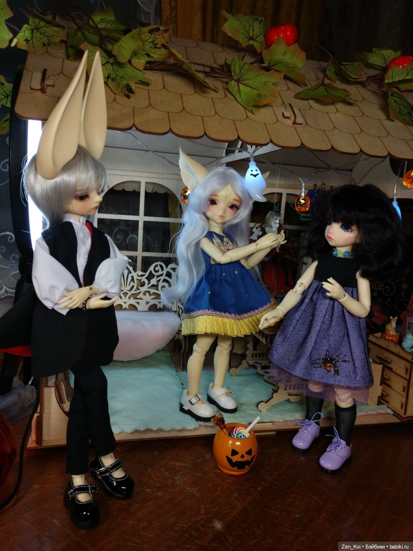 Хеллоуин 20-23 — Фотоистории с куклами BJD (БЖД): сериалы