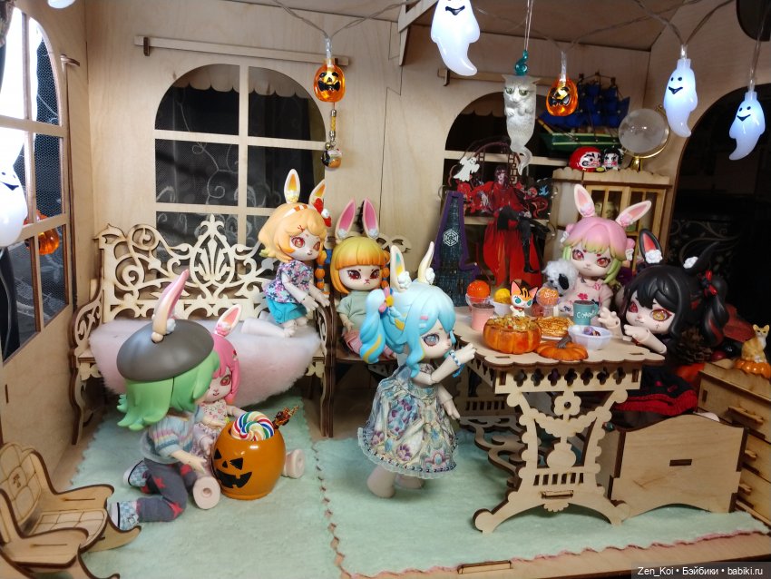Хеллоуин 20-23 — Фотоистории с куклами BJD (БЖД): сериалы