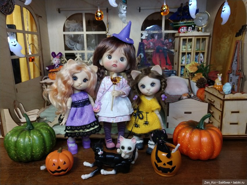 Хеллоуин 20-23 — Фотоистории с куклами BJD (БЖД): сериалы (фото 6)